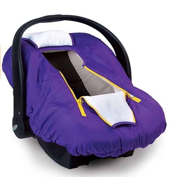 🐯NCAA LSU TIGERS COZY COVER INFANT CARRIER COVER - Picture 2 of 5